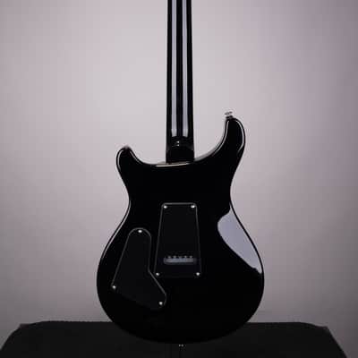PRS SE Custom 24 Quilt Electric Guitar - Teal Black image 4