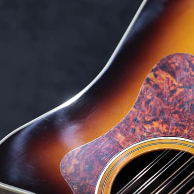 Guild D-2612CE Deluxe Antique Burst Dreadnought 12-String Acoustic Electric Guitar image 13