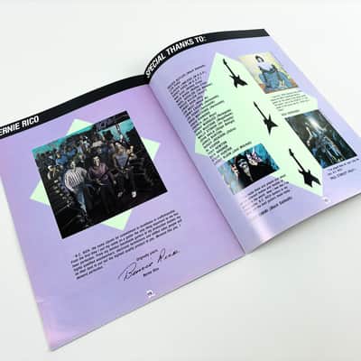 B.C. Rich Guitars Catalog & Original Dealer Price List – Ironbird, Warlock, Stealth, N.J. Series 1985 image 7