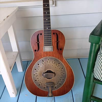 National El Trovador 2008 Mike Dowling Case Reso Mahogany image 2