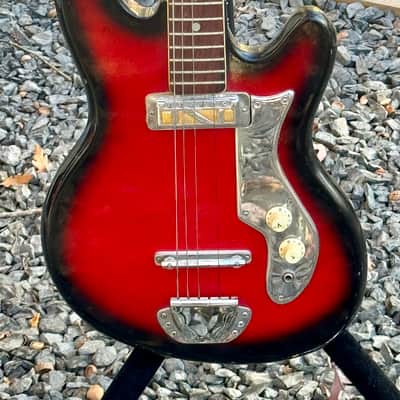 Tiesco Made in Japan vintage guitar 60s image 2
