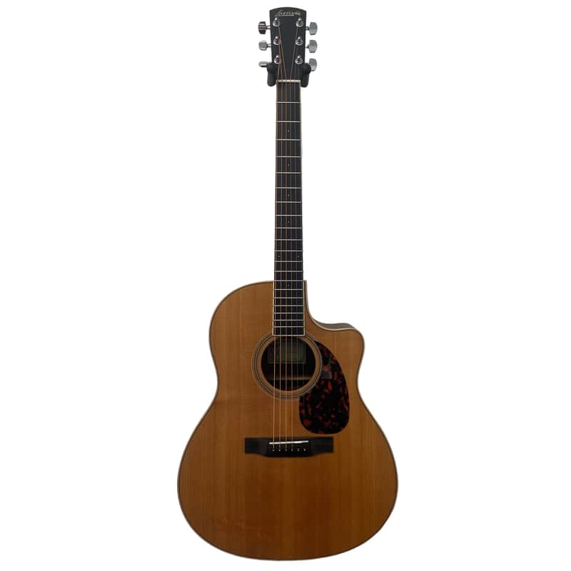 L'Arrivee LV03RE Grand Auditorium Electro Acoustic Guitar with Hardcase Pre-Owned image 1