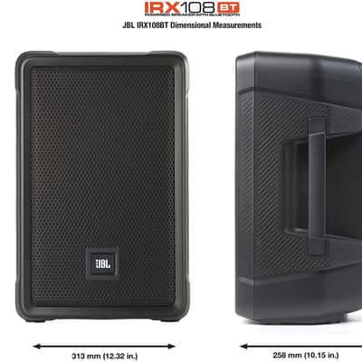 JBL - IRX108BT - Portable Bluetooth Speaker System - 200 W RMS - Black image 6