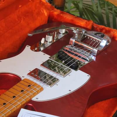 FENDER Stories Collection Mike Campbell Red Dog Telecaster, Maple Fingerboard, Red Dog Red, HARDCARE, 3, 90 KG image 21