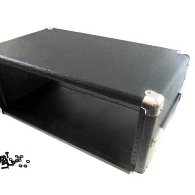 PROCRAFT 4U 9" Deep Rack Case in Black Tolex Wrap - Side Handle w/ Rack Screws image 1