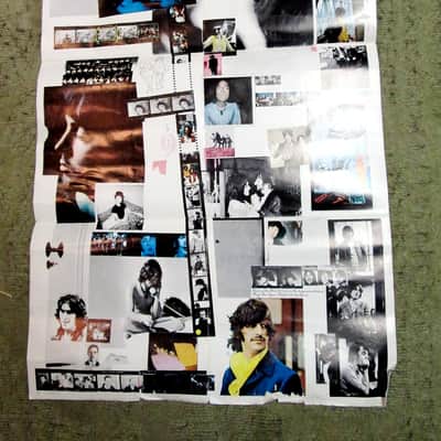 2x BEATLES Vintage Posters Lot of 2 1x White Album circa 1968 EMI 1x The Beatles Holmes McDougall image 1