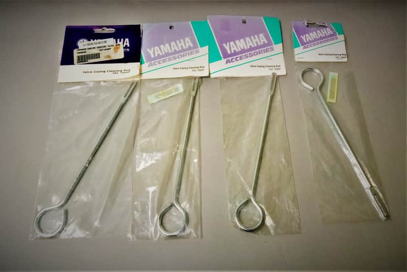 Lot of 4 Yamaha YAC 1666P Valve Casing Cleaning Rod For Trumpet New Old Stock image 1