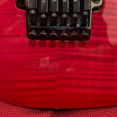 Ibanez RG1420F-RFB Prestige 2010 - Red Flame Burst image 4