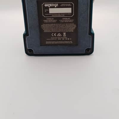 Orange Kongpressor Analog Class A Compressor Pedal 2010s - Blue/Orange Graphic image 5