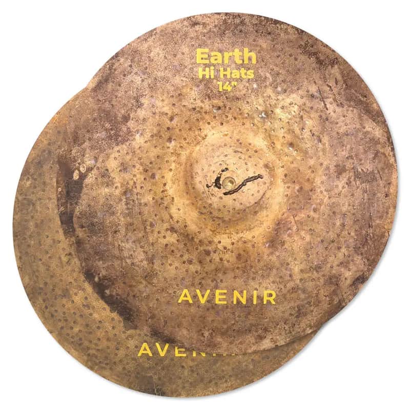 Avenir Earth Hi Hat Cymbals 14" image 1
