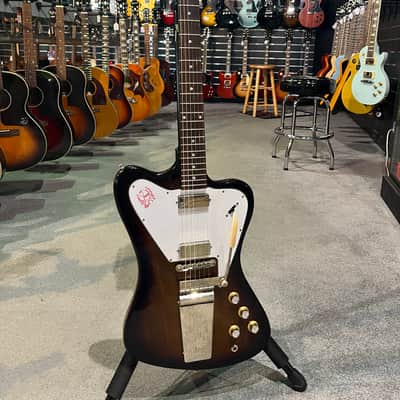 Gibson Custom Shop '65 Non-Reverse Firebird V Reissue with Maestro Vibrola 2021 - Present - Vintage Sunburst VOS image 1