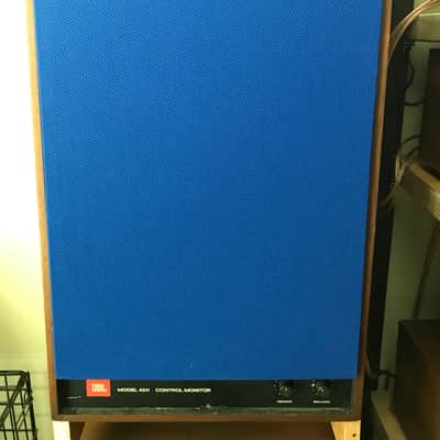 JBL 4311 Studio Monitors  1970's Walnut /blue image 6