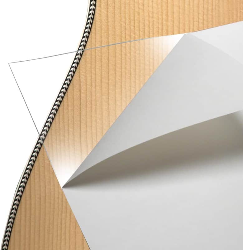 StewMac Clear Pickguard Material, 220mm x 290mm x 0.3mm image 1