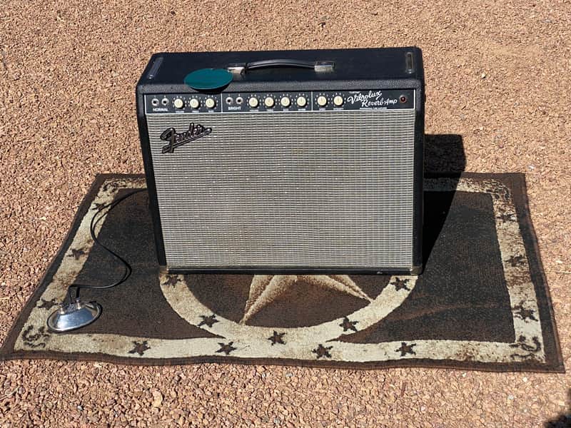Fender "Custom" Vibrolux Reverb 40-Watt 2x10" Guitar Combo 1996 - 2013 - Black image 1