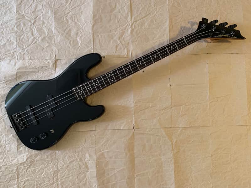 Lado Hawk series P-J bass 80s 90s - Black Good Condition with GigBag image 1