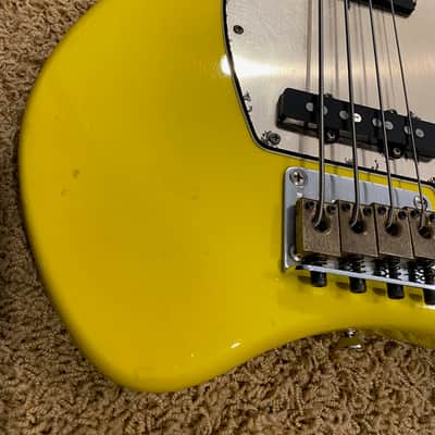 Daion Savage Yellow Electric Bass w/ Original Daion Branded Hardshell Case image 19