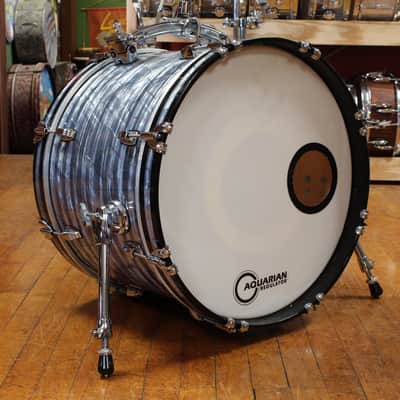 Ludwig Classic Maple Outfit in Sky Blue Pearl 14x20 8x12 14x14 image 2