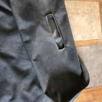 Le Cover canvas combo amp cover 24"x21"x10" - black image 3