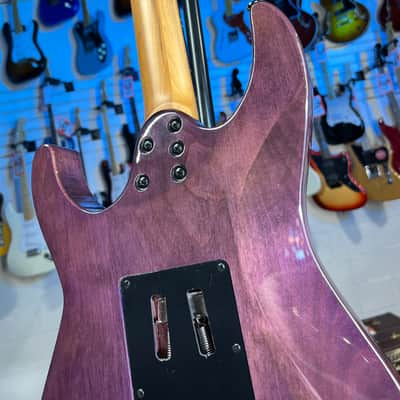 Kramer Volante Quilt HHFR Electric Guitar - Ultraviolet Burst GET PLEK'D! 978 image 8