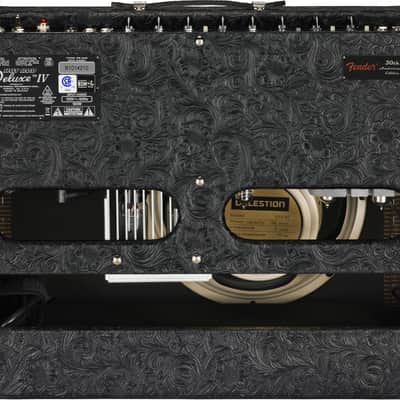 Fender Limited 30th Anniversary Hot Rod Deluxe 40-watt 1 x 12-inch Combo Amplifier - Black Western image 2