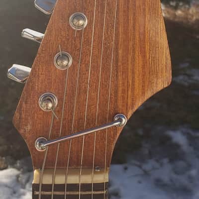Vintage Kay Teisco ET-200 Guitar w/ Black Foil Pups 1960's image 3