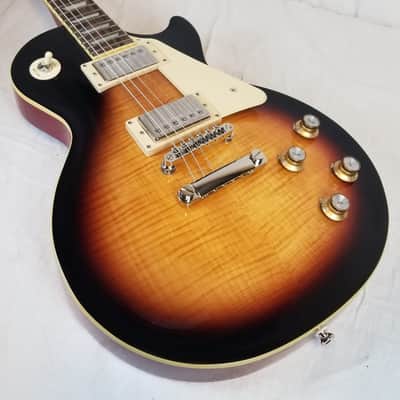 Epiphone Les Paul Standard 60s, AA Flame Maple Top, Bourbon Burst image 5