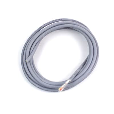 3-Conductor Shielded Guitar Circuit Wire hookup wire 6-Foot 24 AWG ,Gray Bild 1