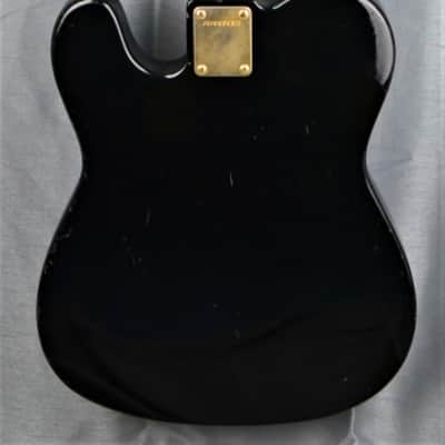 Fernandes Telecaster Bass TEB-75MW 1989 black 'signature Watanabe Mitsugu' japan import image 2