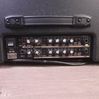 Roland AC-90 Acoustic Chorus 2-Channel 90-Watt 2x8" Acoustic Guitar Combo 2007 - Present - Black image 8