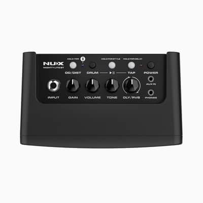 NuX Mighty Lite BT 3-Watt Desktop Bluetooth Guitar Combo 2020s - Black image 2
