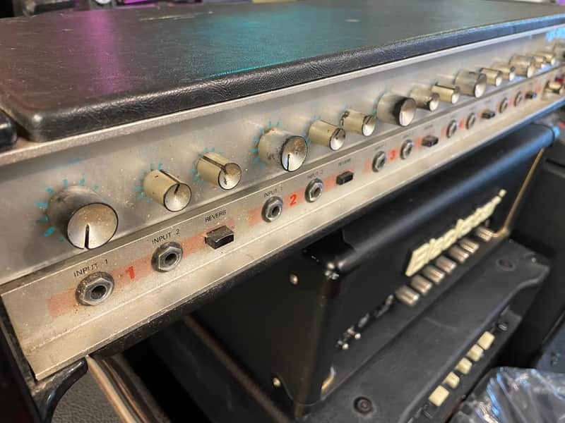 Iconic 70s/80s HH MA100 Powered PA Head - Silver Face image 1