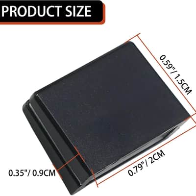 10pcs Fader Caps, Mixer Slider Fader Knobs Black Fader Cap for Pioneer DJM350, 400, 500, 700, 750, 800, 850, 900NEXUS, 900SRT, 900NXS2, 2000, 2000nexus, Easy Installation, Black image 4
