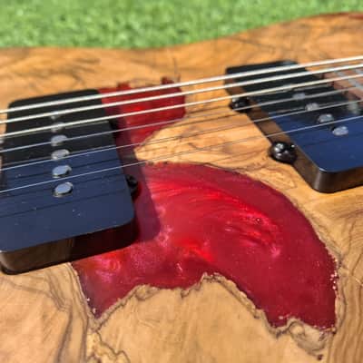 Custom Jazzmaster w/ Warmoth Neck, EGC JM500 Pickups, Olivewood Top - 2021 image 9