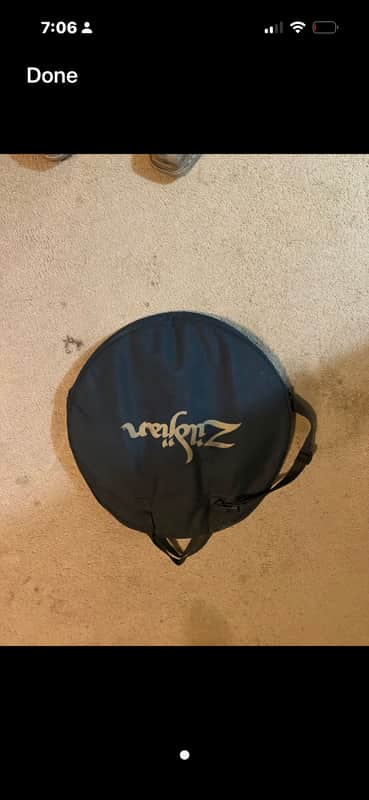 Zildjian P0733 22" Deluxe Cymbal Bag 2010s - Black image 1