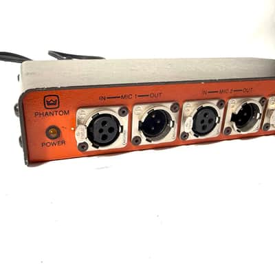 Vintage Crown PH-4 Orange and Black 4 Channel 48v Phantom Power Supply image 3