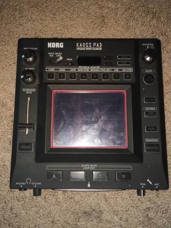 Korg KP3 Kaoss Pad 3 Dynamic Effect / Sampler | Reverb