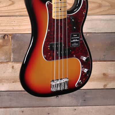 Fender Vintera III Late '60s Precision Bass 3-Color Sunburst w/ Gigbag image 2