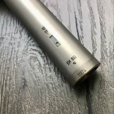 Neumann KM86i KM86 Multi pattern vintage condenser microphone in original box- mint, rare image 4