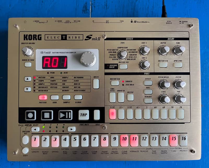 Korg Electribe-S mkII ES-1 mkII Rhythm Production Sampler 2000s - Champagne image 1