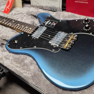 Fender American Professional II Telecaster Deluxe BRAND NEW 75th ANNIVERSARY Dark Night Burst Rosewood USA Tele Vintage 60s 70s Reissue Oversized Headstock Electric Guitar image 1