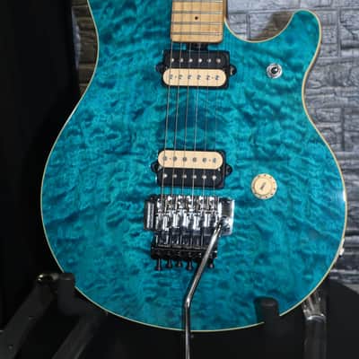 Ernie Ball Music Man Eddie Van Halen Signature Floyd w/case Killer Quilt, Mint image 10
