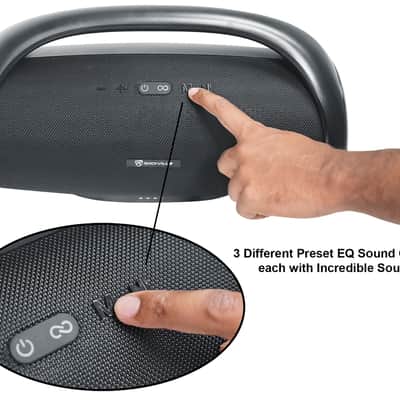 (2) Rockville CANON-XXL Portable Bluetooth Speakers w/Huge Bass+Wireless Linking image 10