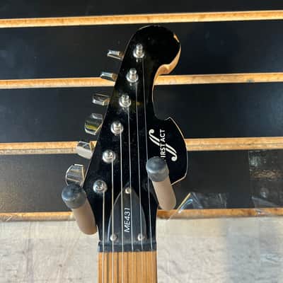 First Act ME431 Single Humbucker Black Electric Guitar image 3