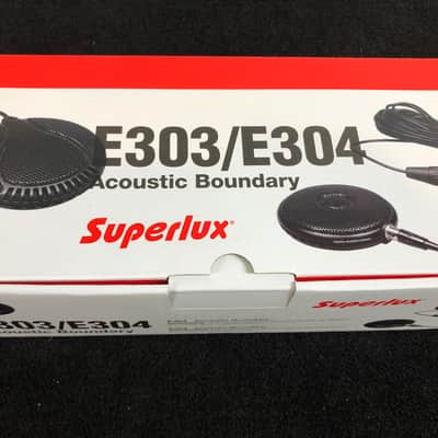 Superlux E303B Uni-Directional Cardioid Condenser Boundary Microphone - BLACK image 9