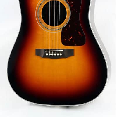 Guild D-55 Acoustic Guitar - Antique Burst image 3