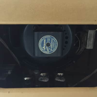 RARE 1956 Valco Tonemaster English Electronics Twin 6L6 15" Amplifier image 8