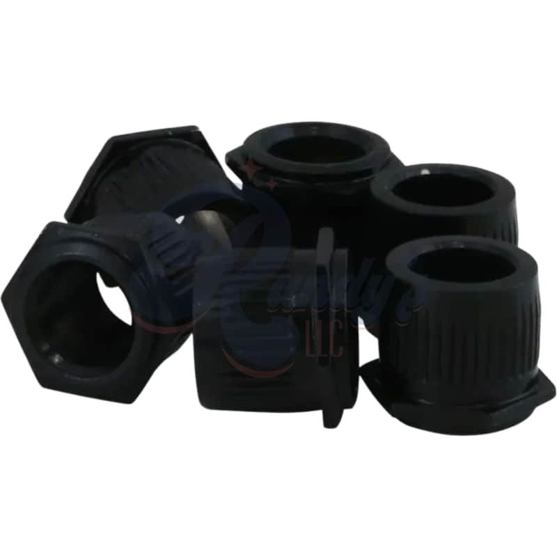 Gotoh Tuner & Machine Head Conversion Bushings (Hex) - Fits Gibson®-Black image 1
