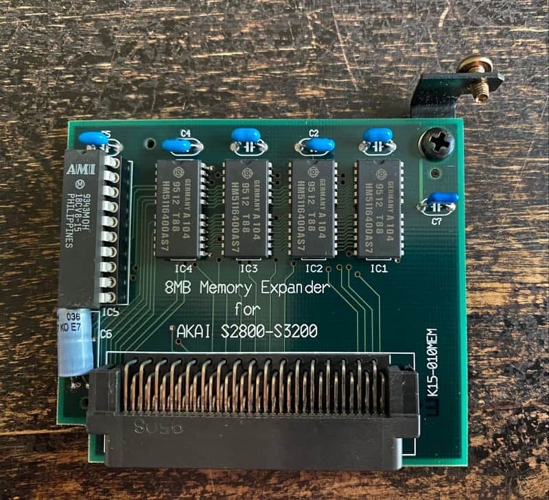 AKAI 8MB RAM Memory Expansion K15-010MEM for S3000, S3200, S2800, CD3000i image 1