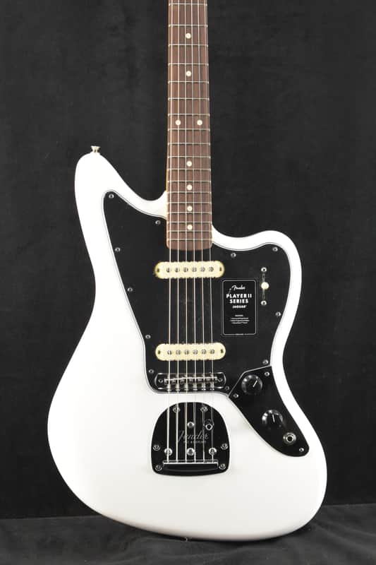 Mint Fender Player II Jaguar Polar White Rosewood Fingerboard