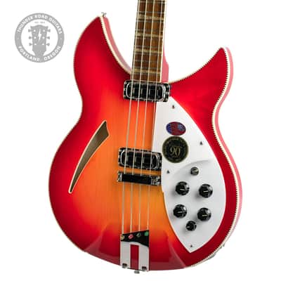 2022 Rickenbacker 4005XC Bass Fireglo w/Original Silver Tolex Case #2215727 image 1